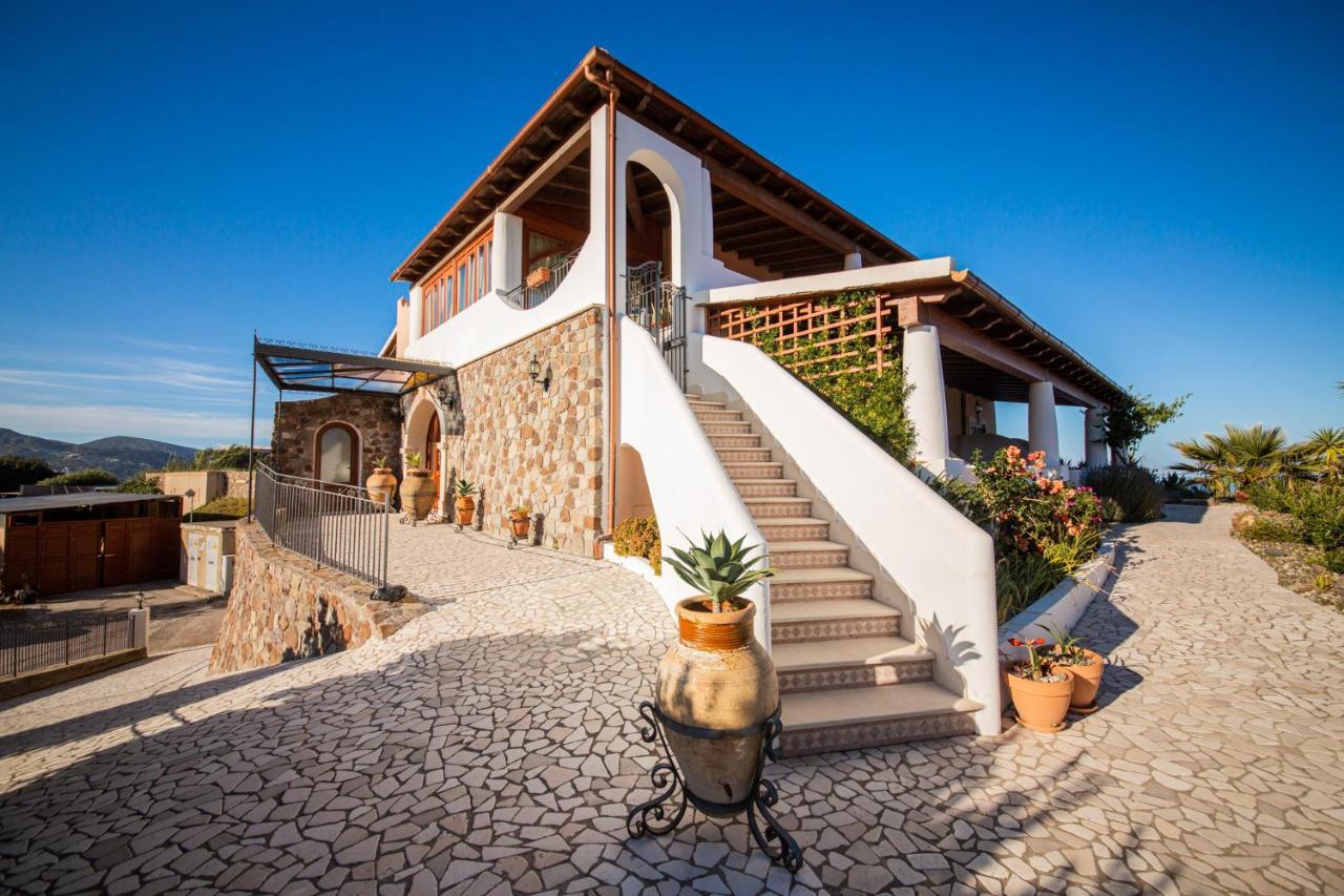 B&B Villa Maristella Lipari  Bagian luar foto